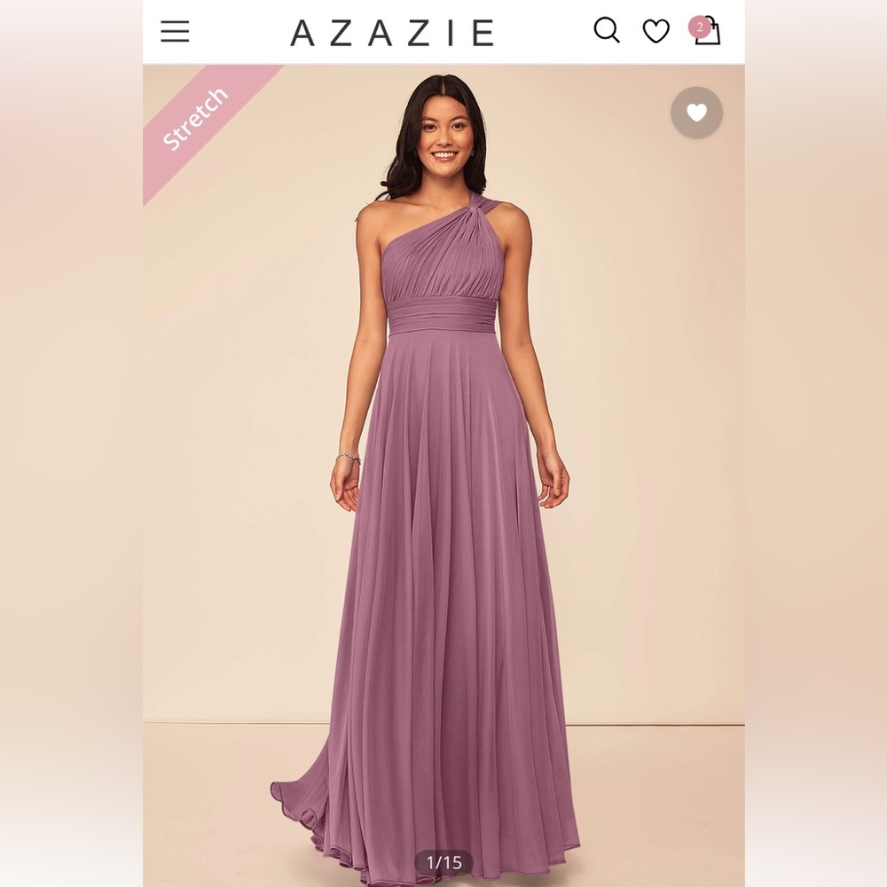 Azazie Vintage Mauve Charlize Dress A10